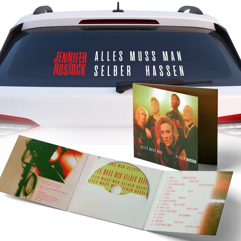 CD + Heckscheibenaufkleber